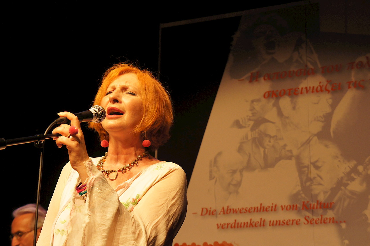 Afentoula Razeli on stage @ BeJazz Club Berne / © Thomas Pfister